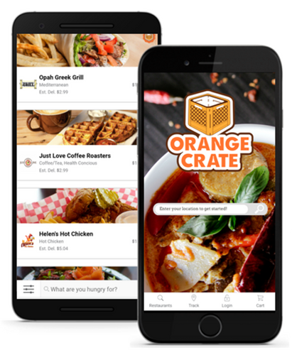 order food delivery online from local restaurants orangecrate food your favorite local restaurants now offer delivery